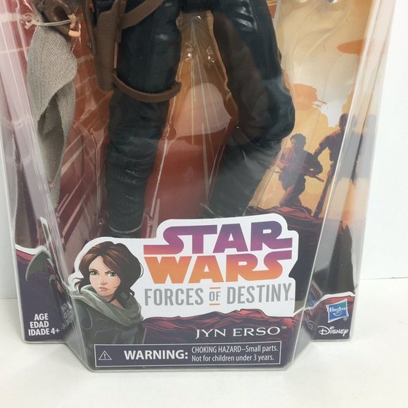 Star Wars Forces Of Destiny Jyn Erso 11" Doll Action Figure Baton Hasbro Disney - Picture 4 of 12